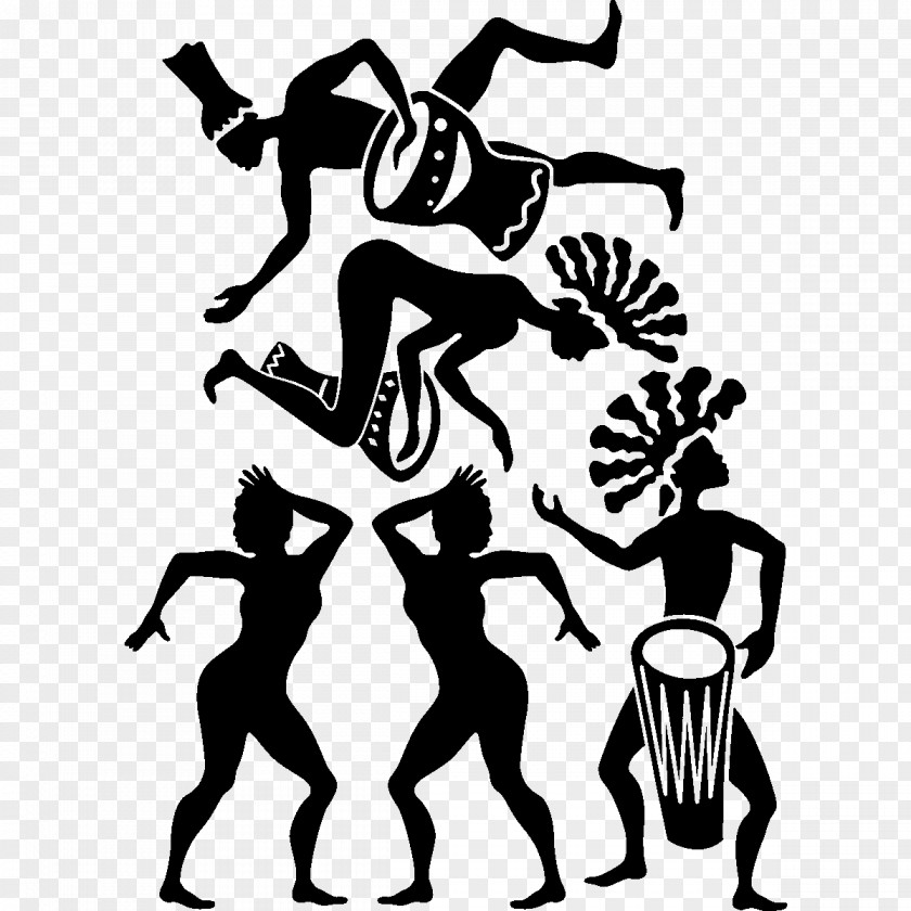 African Dance Music Of Africa PNG dance of , african, silhouette people playing instruments clipart PNG