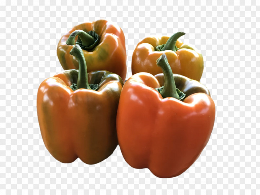 Bell Pepper Yellow Red Pimiento Fruit PNG