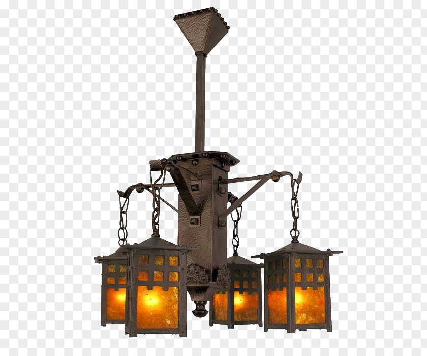 Chandelier Mission Style Furniture Light Fixture Lighting PNG