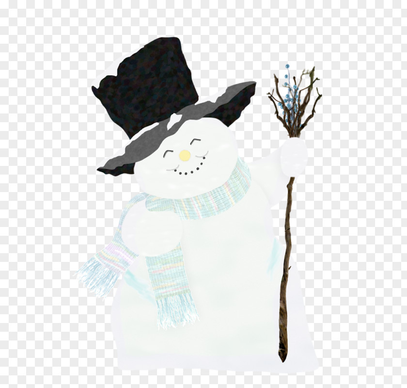 Hand Drawn Snowman Drawing PNG