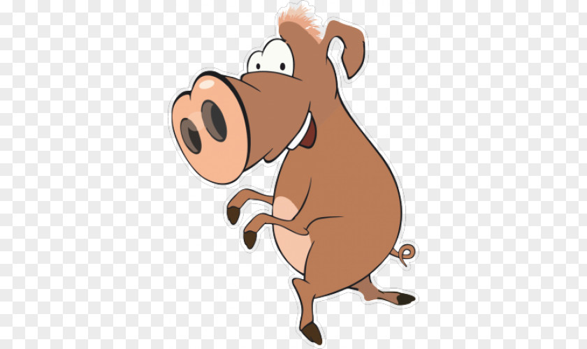 Hog Wild Boar Cartoon PNG