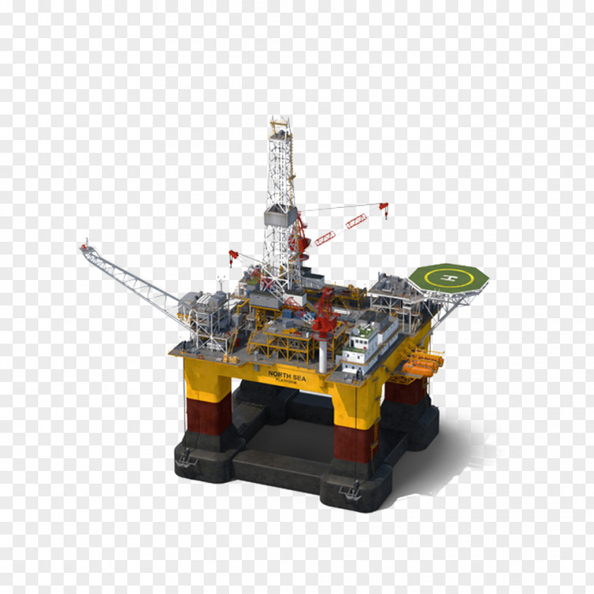 Oil Rig Platform Petroleum Industry PNG
