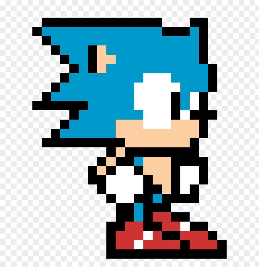 Pixel Sonic The Hedgehog Minecraft Tails Art PNG