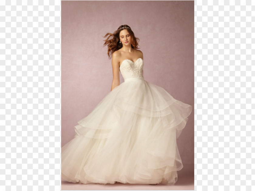 Wedding Stage Dress Skirt Ball Gown BHLDN PNG