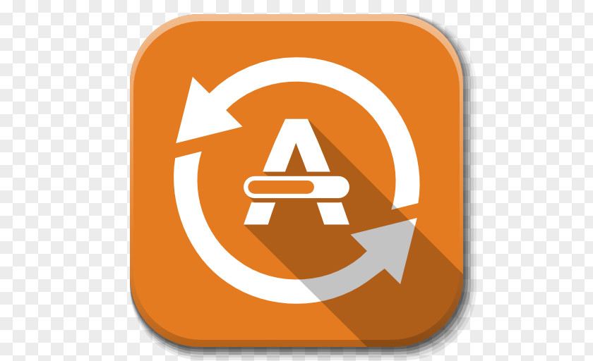 Apps Synaptic Symbol Brand Orange Logo Font PNG