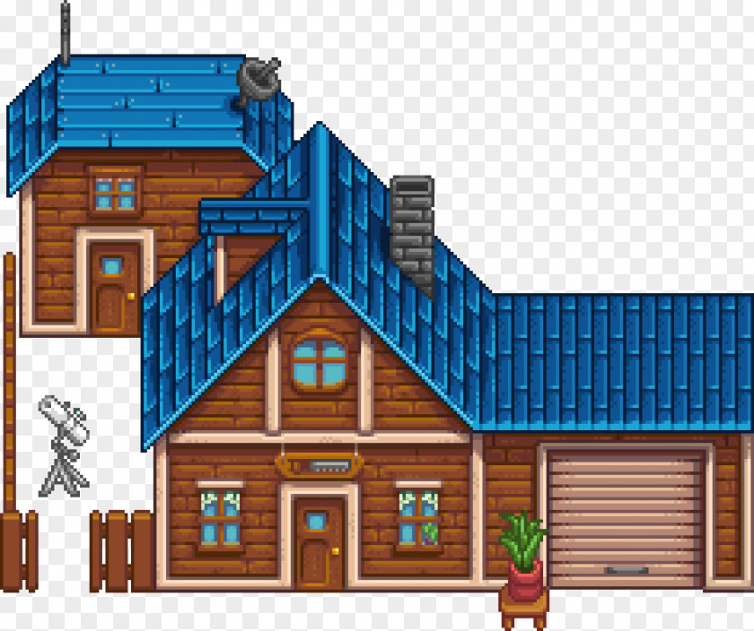 House Stardew Valley Carpenter Pole Building Framing PNG