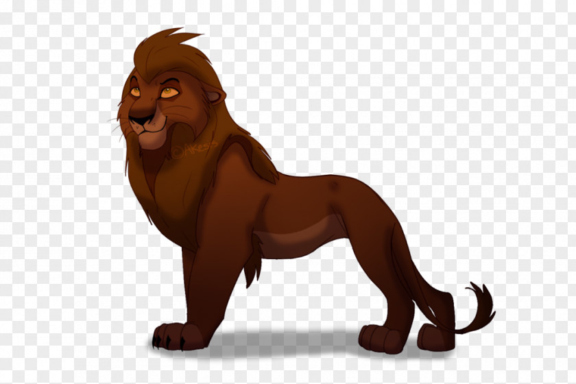 Male Lion Zira Roar Big Cat PNG