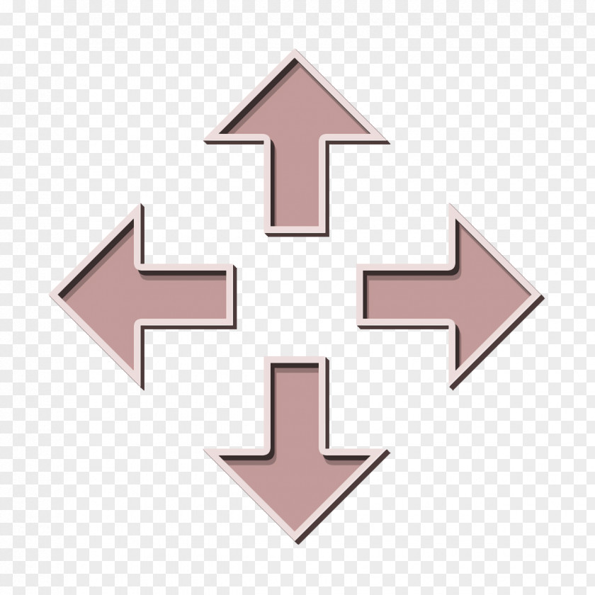 Symbol Logo Move Icon PNG