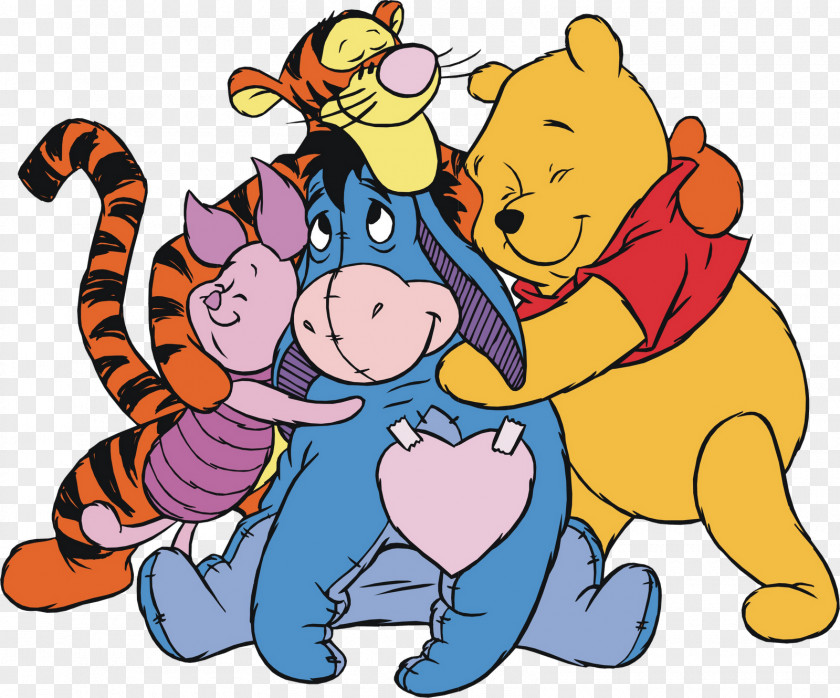 Winnie Pooh The Piglet Eeyore Winnie-the-Pooh Tigger PNG