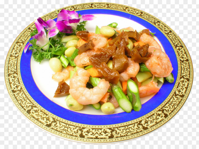 Bergamot Fruit Fried Shrimp Abalone Angle Picture Material American Chinese Cuisine Caridea Vegetarian PNG