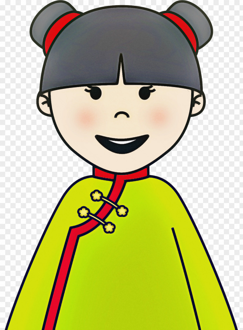 Cartoon Facial Expression Smile Headgear Happy PNG