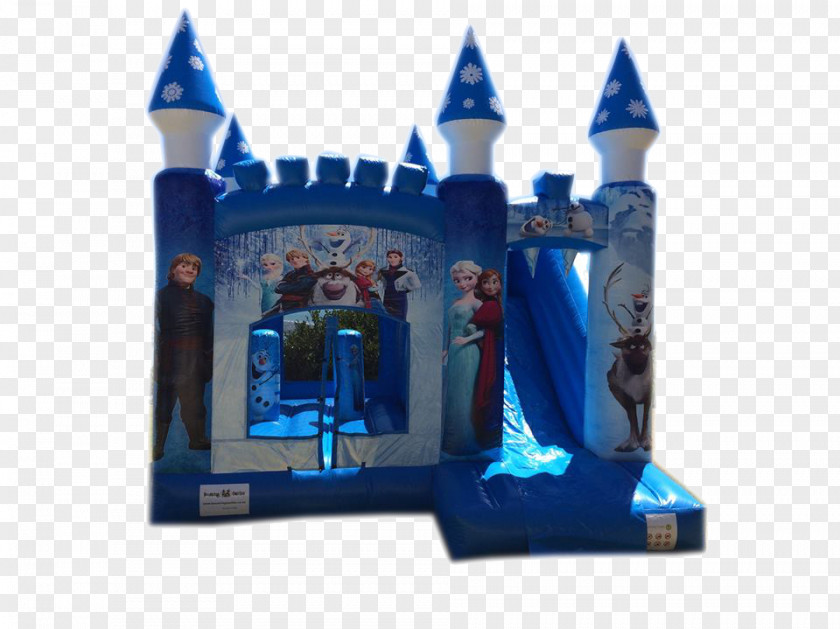 Castle Princess Inflatable Bouncers Ice Palace Party PNG