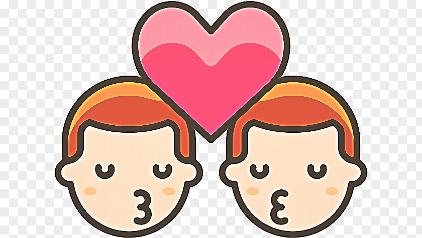 Gesture Happy Background Heart Emoji PNG