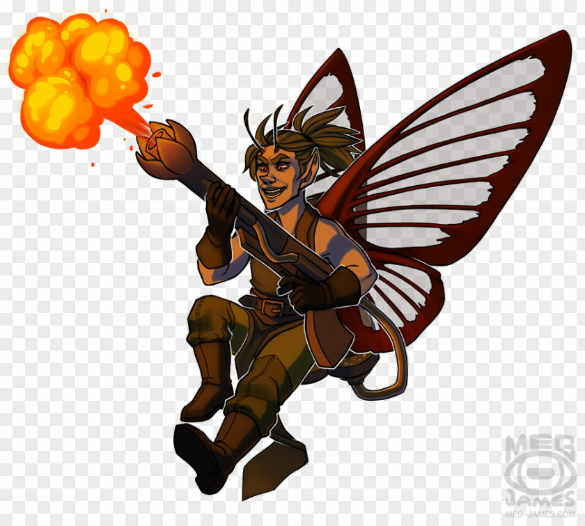 Insect Fairy Cartoon PNG