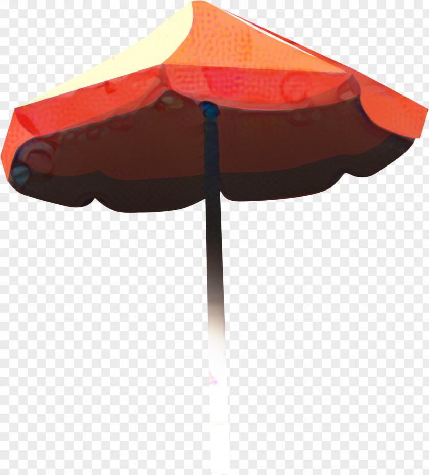 Shade Orange Umbrella Cartoon PNG