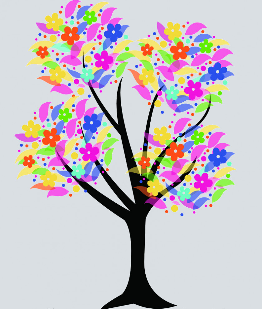 Tree Drawing Clip Art Image PNG