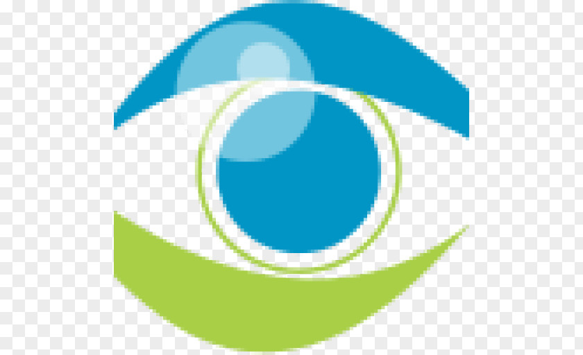 FOCUS Blue Circle Green Sphere Logo PNG