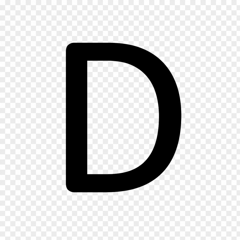 Letter D Brand Pattern PNG