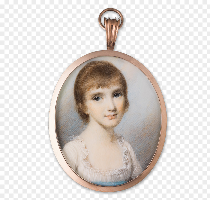 Portrait Of A Young Woman Philip Mould & Company Miniature Locket PNG