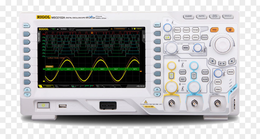 RIGOL Technologies Digital Storage Oscilloscope Logic Analyzer Electronics PNG