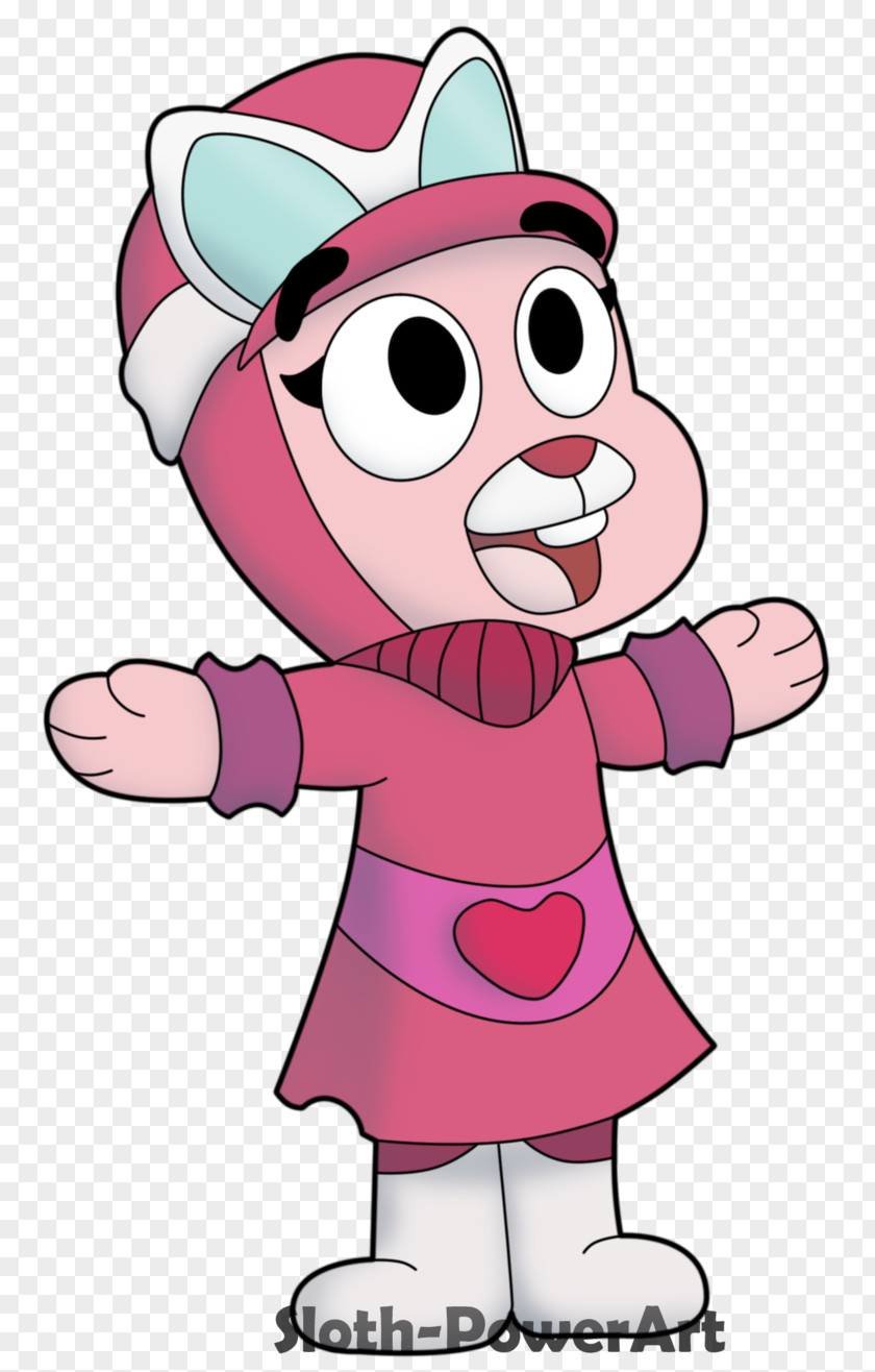 Sloth Gumball Watterson Penelope Pitstop Cartoon Network PNG