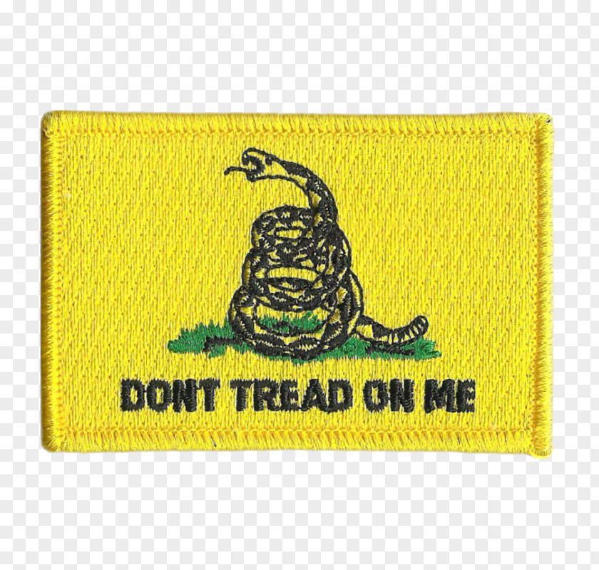 United States Gadsden Flag Embroidered Patch Shoulder Sleeve Insignia PNG