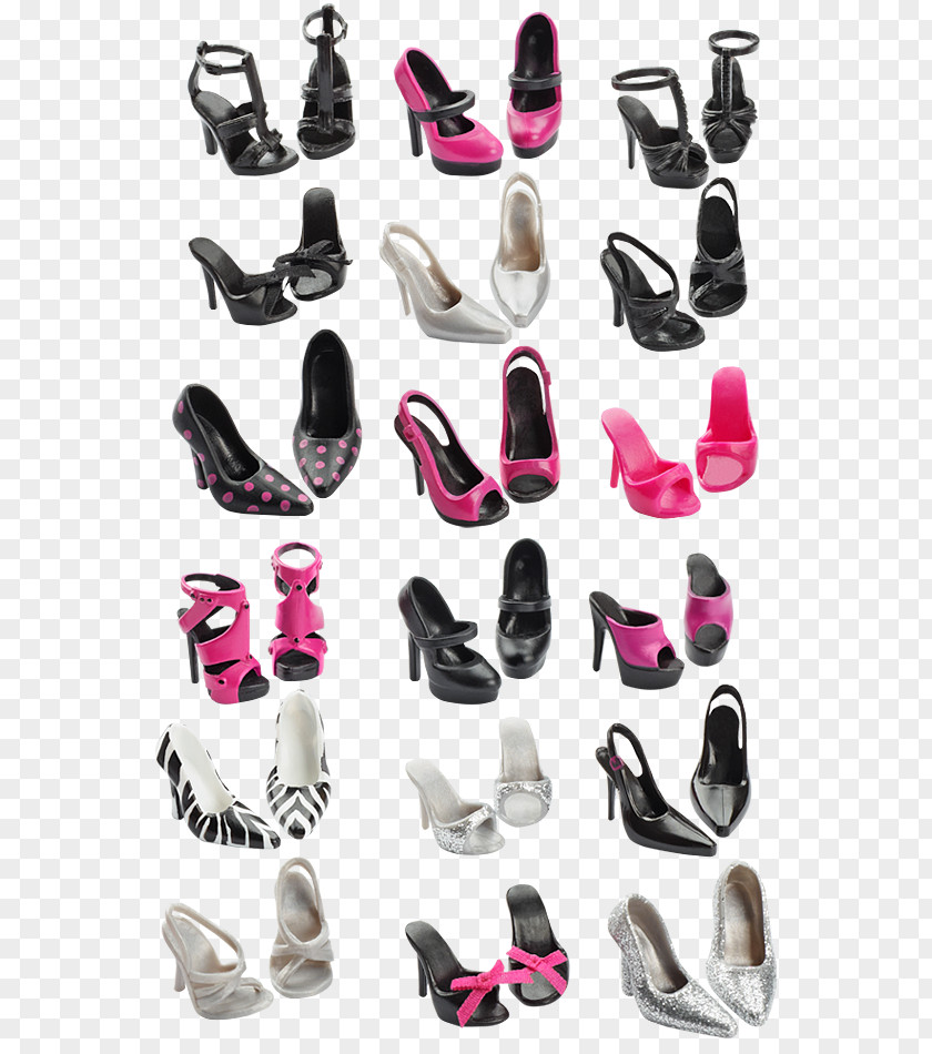 Barbie Basics Shoe Doll Toy PNG