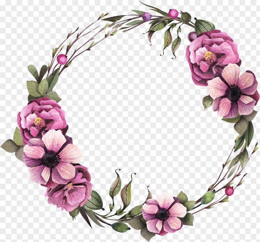 Flowers Green Leaf Wreaths PNG green leaf wreaths clipart PNG