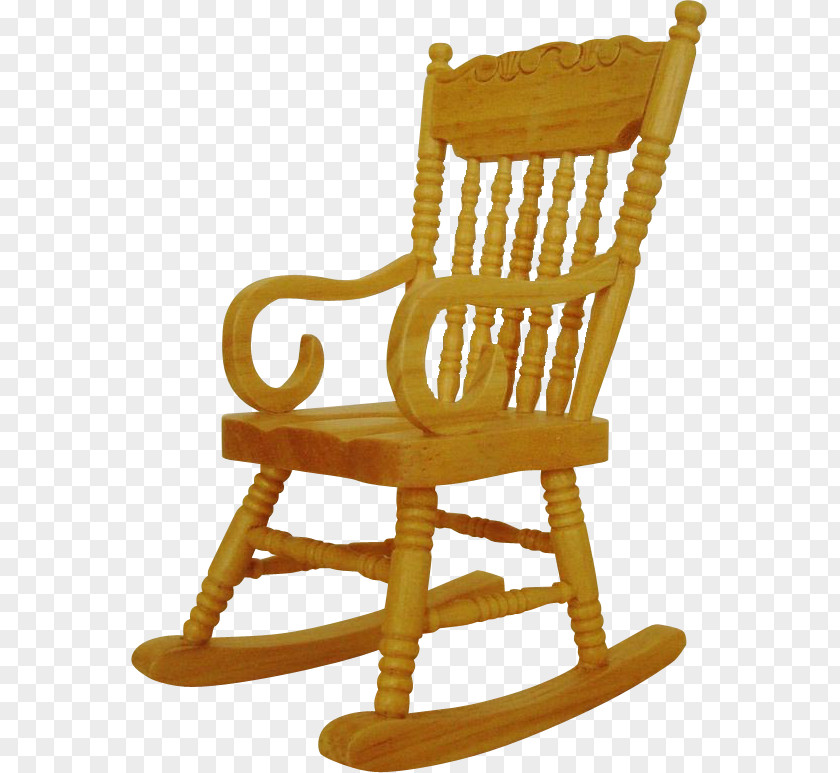 Rocking Furniture Chairs Table Dollhouse PNG