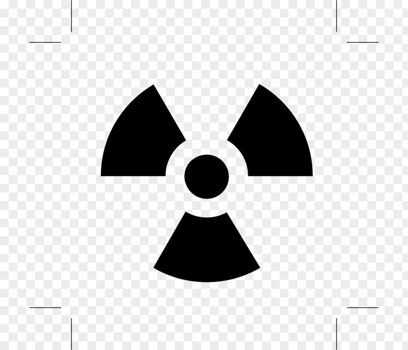 Symbol Hazard Radioactive Decay Radiation Nuclear Power Warning Sign PNG