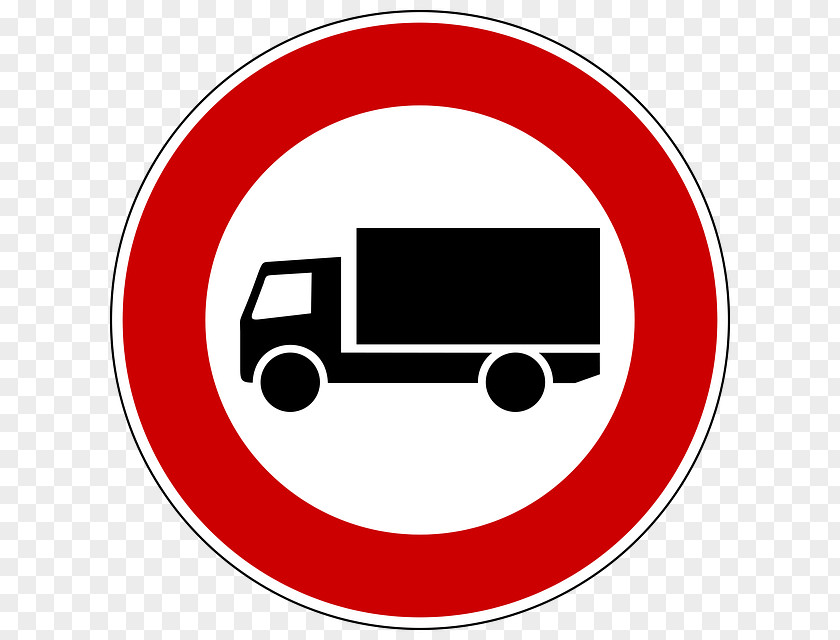 Truck Traffic Sign Motorway Services Vehicle Clip Art PNG