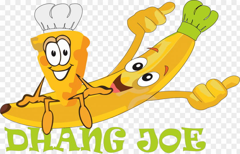 Banana Fruit Cheese Clip Art PNG