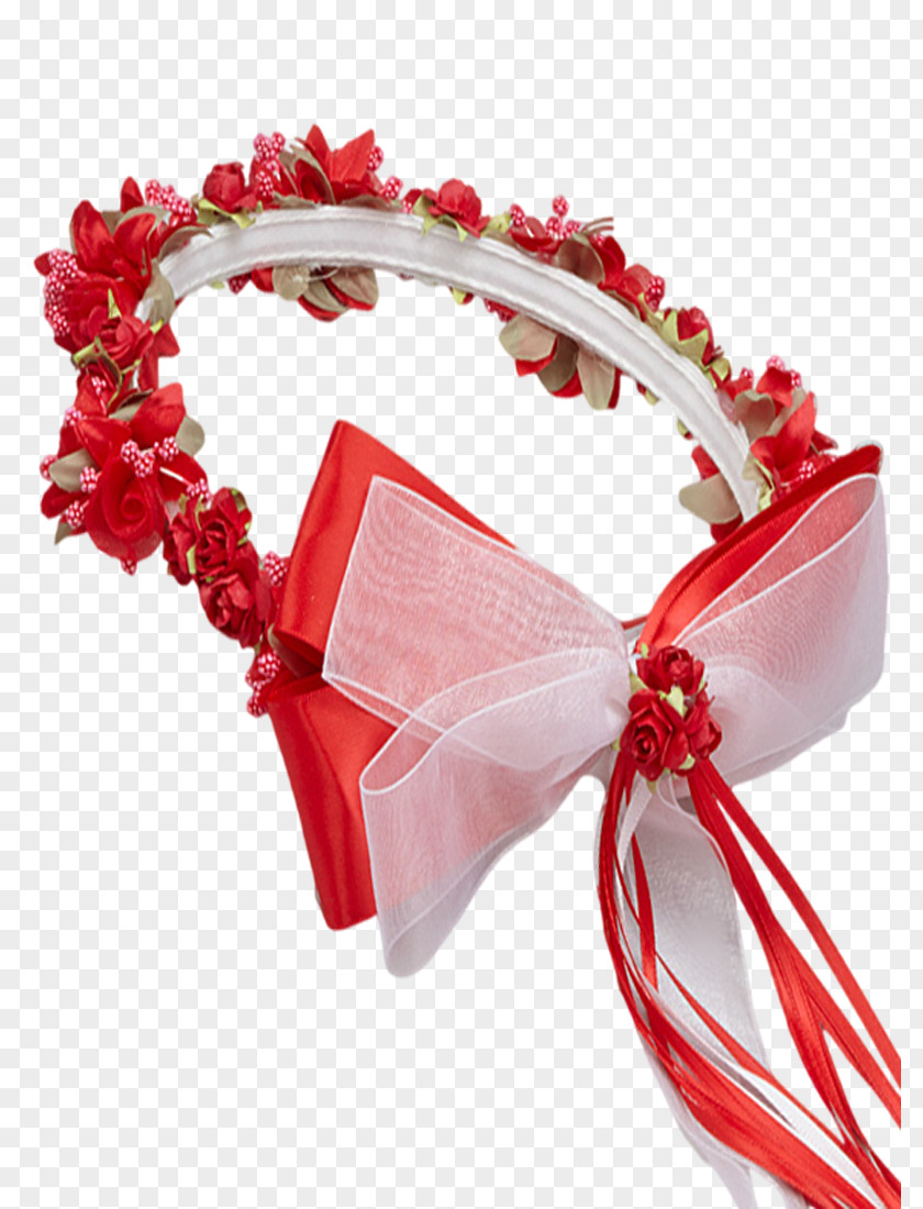 Burgundy Flowers Clothing Accessories Flower Ribbon Wreath Headband PNG