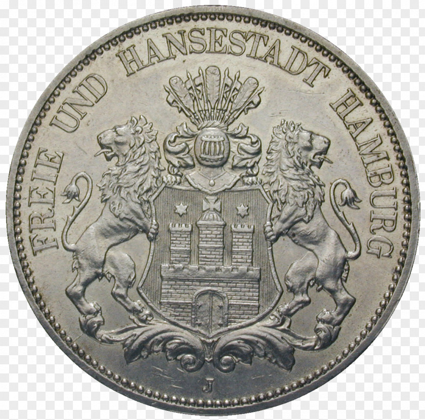 Coins Dollar Coin Obverse And Reverse Deutsche Mark Silver PNG