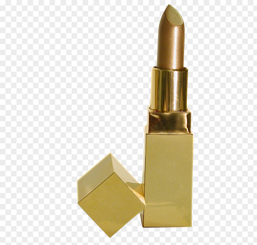 Lipstick Cosmetics Gold PNG