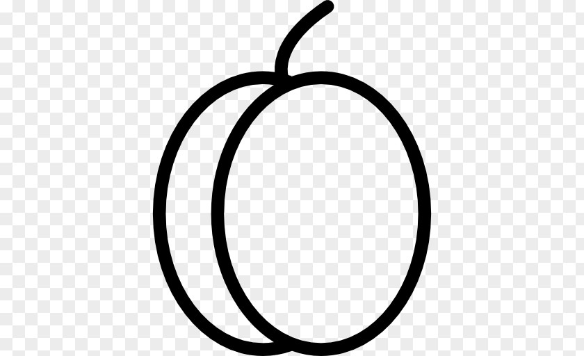 Peach Icon Line Art Clip PNG