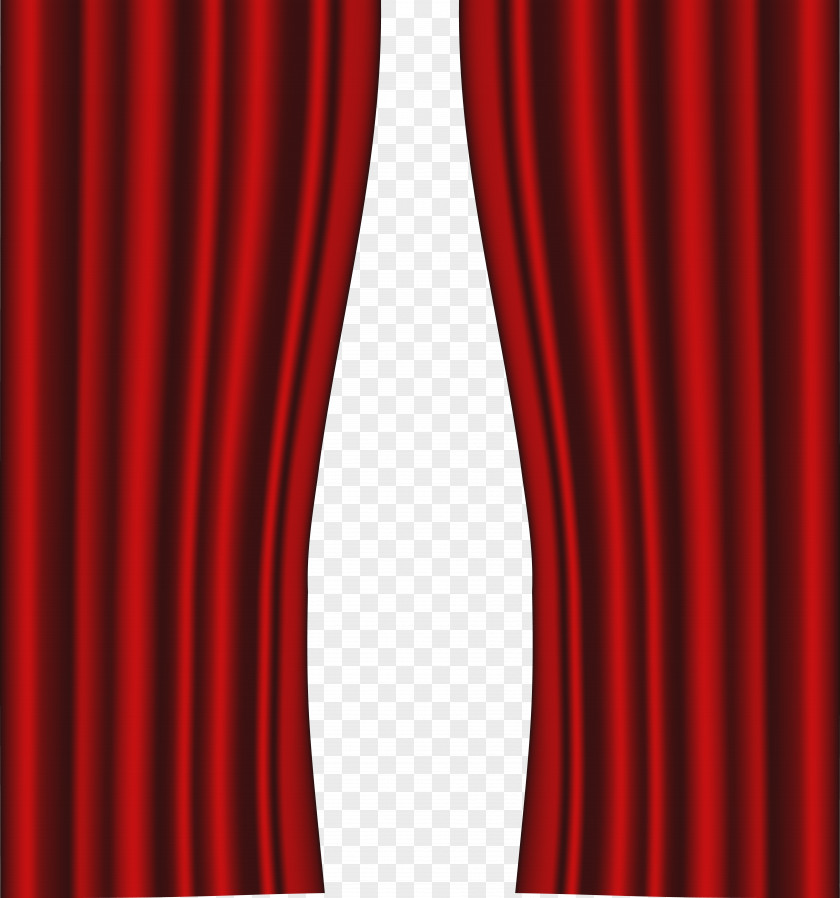 Red Curtains Transparent Clip Art Image Theater Drapes And Stage Light PNG