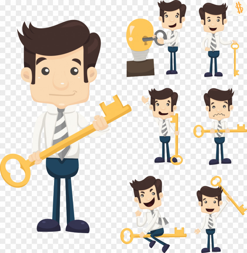 The Keys Of Vector Character Shutterstock Clip Art PNG