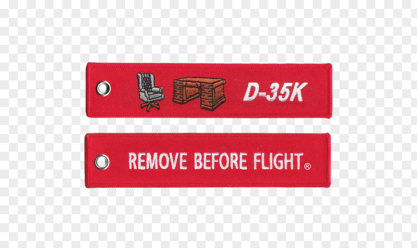 Aircraft Remove Before Flight Lockheed Martin F-35 Lightning II Key Chains Polyester PNG