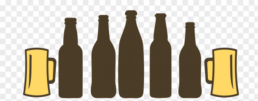 Beer Bottle Wine Glass PNG