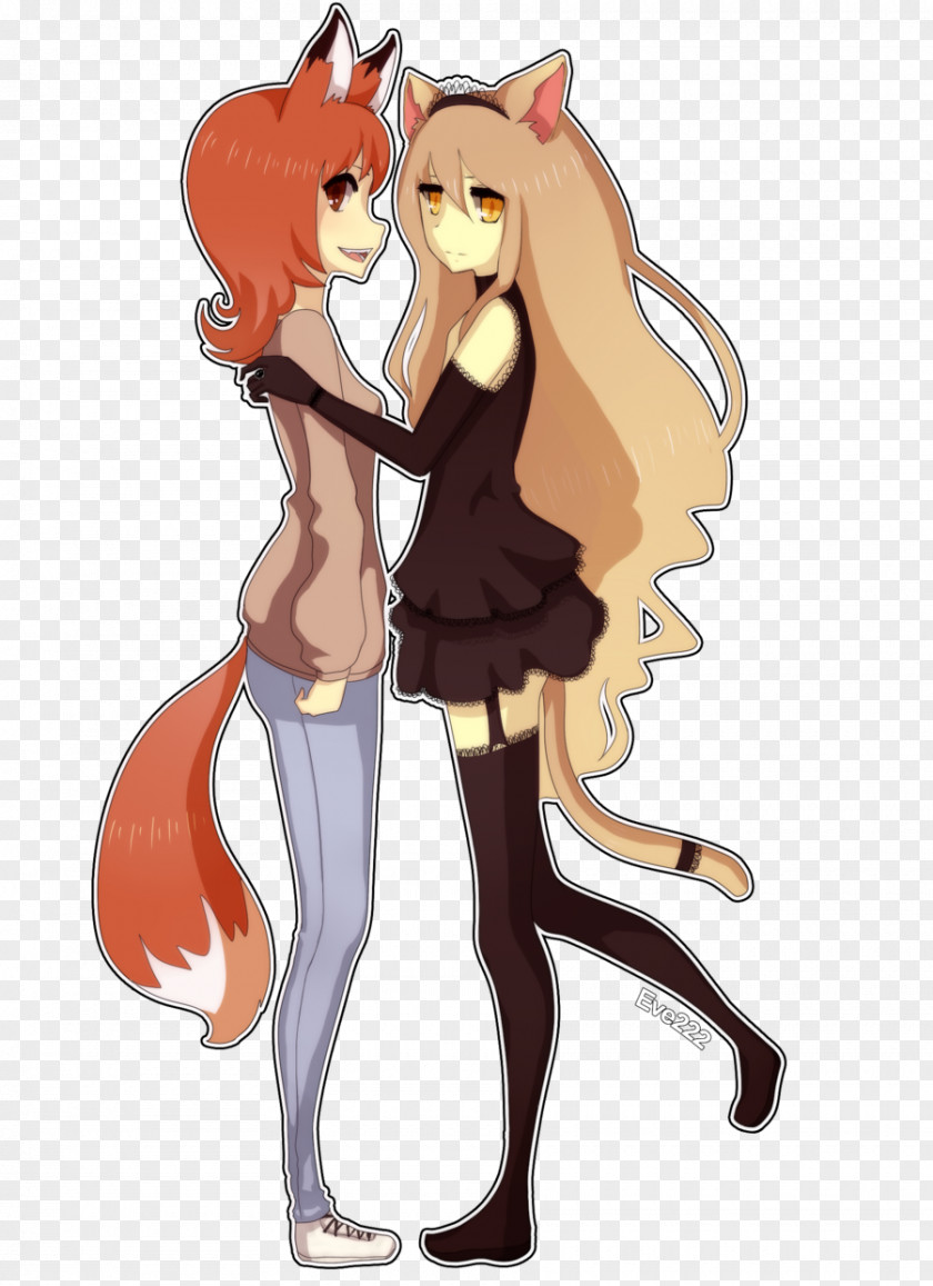 Cute Fox The And Cat Gray Wolf Lion PNG