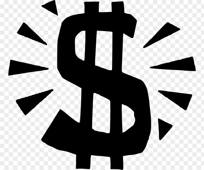 Suffer Damage Dollar Sign Currency Symbol Clip Art PNG