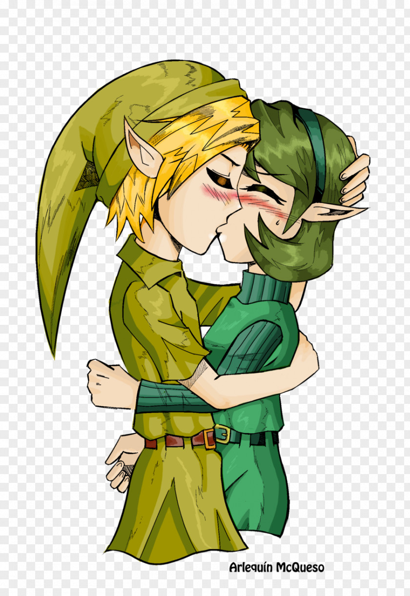 Legend Of Zelda Dark Link Universe The Kiss PNG