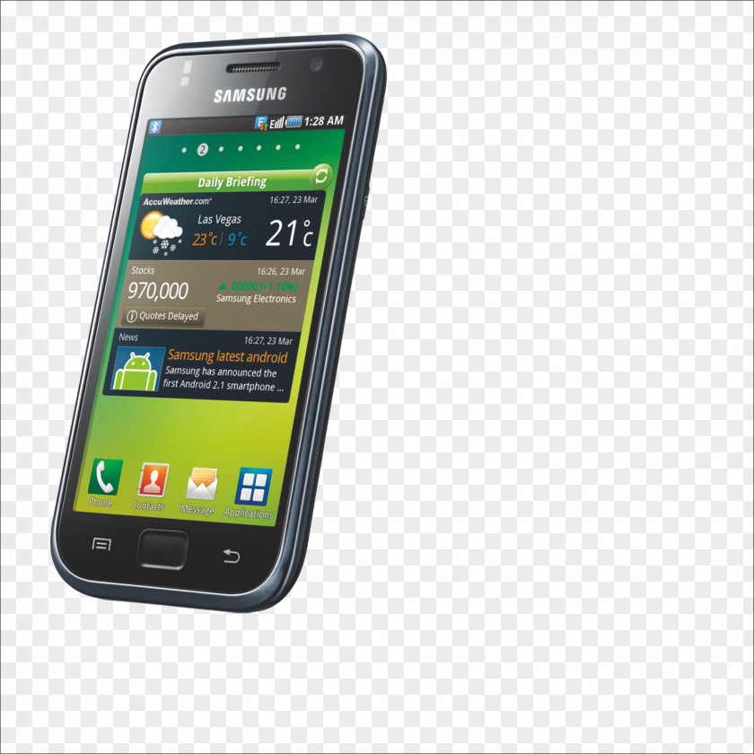 Samsung Galaxy S8 S II Smartphone PNG