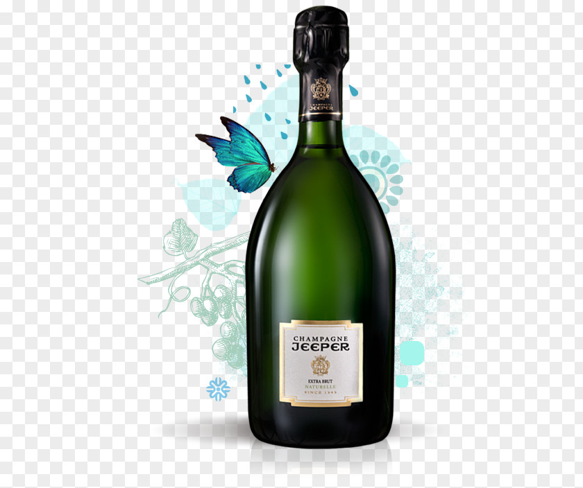 Wine Apéritif Champagne Jeeper Pinot Meunier Noir PNG