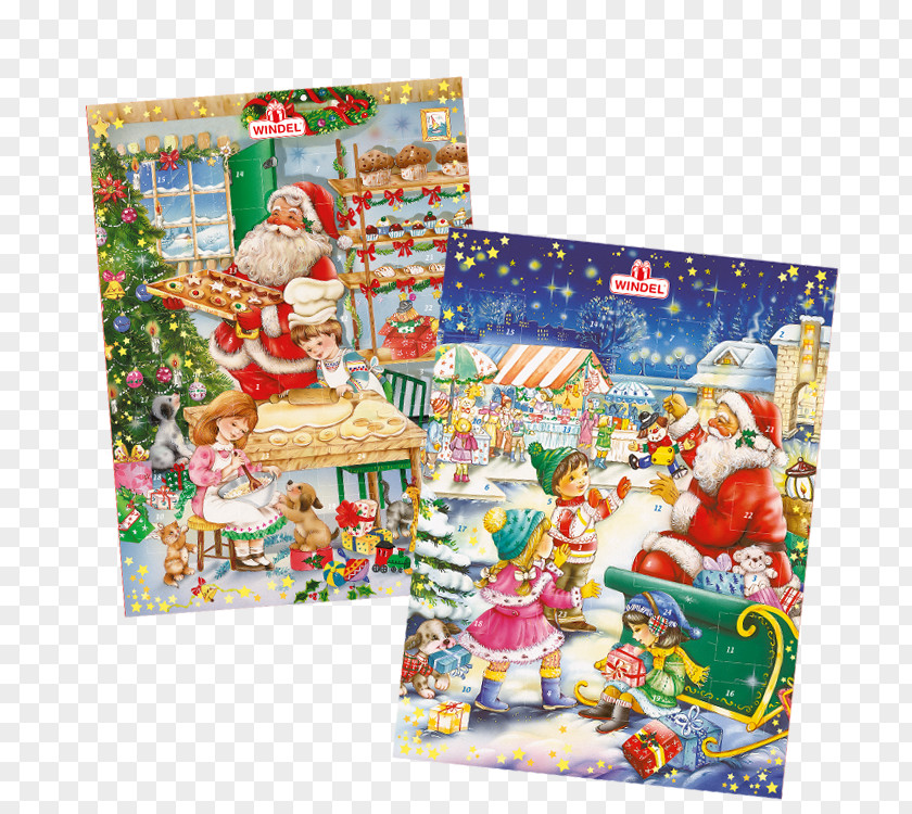 Christmas Advent Calendars Santa Claus PNG