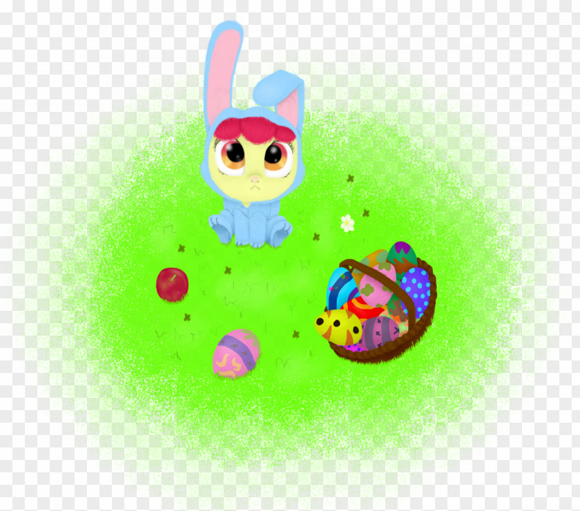 Easter Bunny Apple Bloom DeviantArt PNG