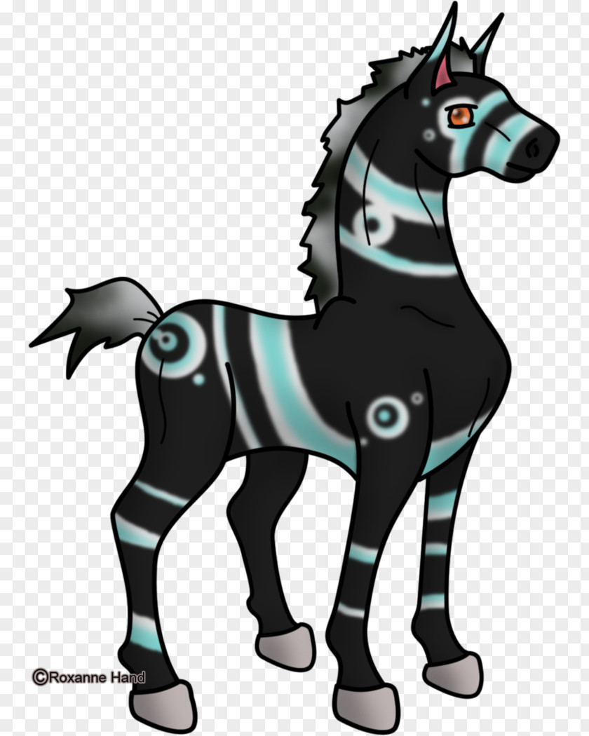 Moon Flower Pony Stallion Mustang Mane Colt PNG