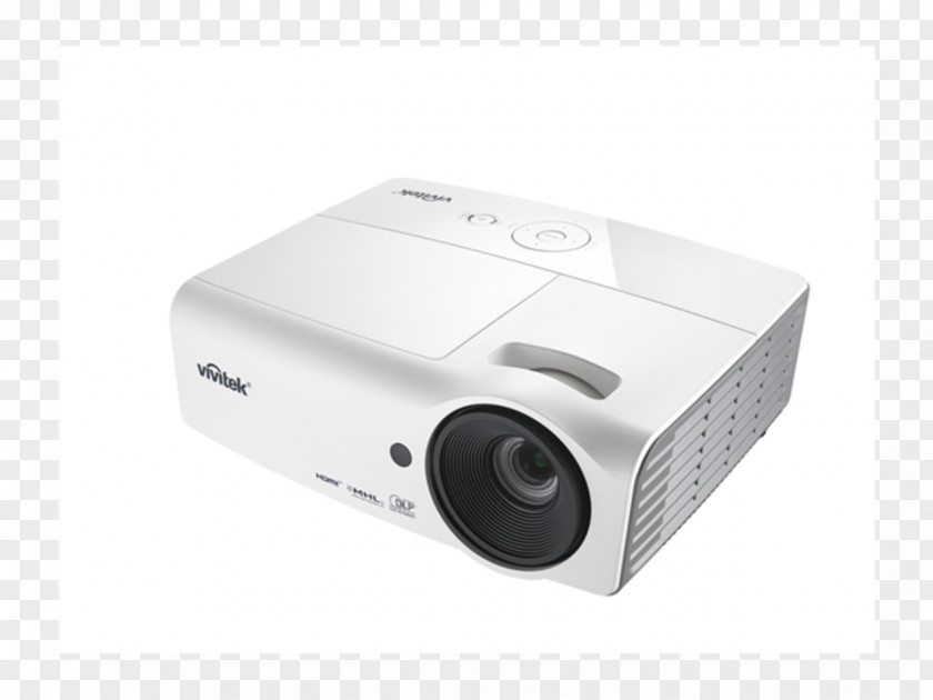 Projector Vivitek DH833 4500-Lumen Full HD DLP Desktop Multimedia Projectors DH765Z-UST Maintenance-Free Laser (w WM-3Z) 1080p PNG