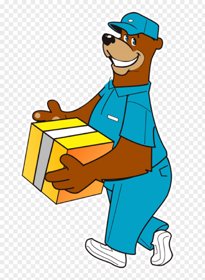 Reading Construction Worker Bear Cartoon PNG